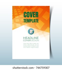 Vector Illustration of  report Cover design.