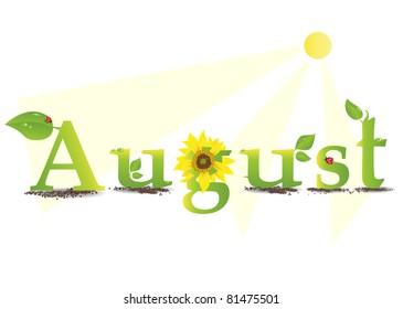 Vector illustration representing the concept of seasons