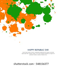 vector illustration of republic day celebration. 26 january