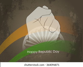 vector illustration for Republic day, Republic day India greeting or artwork. 
