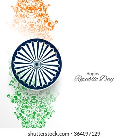 vector illustration for Republic day, Republic day India greeting or artwork. 