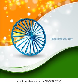 vector illustration for Republic day, Republic day India greeting or artwork. 