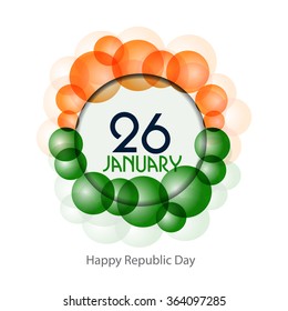 vector illustration for Republic day, Republic day India greeting or artwork. 