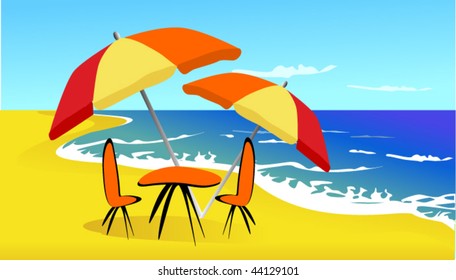 vector illustration of rest