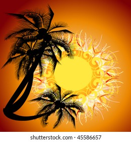 vector illustration of rest