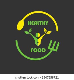 Vector illustration of restaurant logo design for restaurant logos, catering food logos and cafe badges.