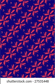 Vector illustration of retro abstract Swirl Pattern background