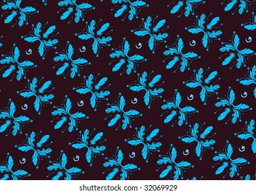 Vector illustration of retro abstract Swirl Pattern background
