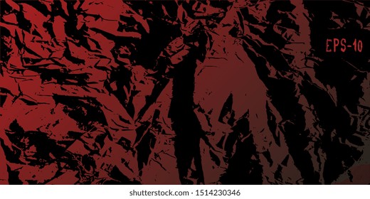 Vector illustration. Retro background. Abstract background. Abstractionism. Designer decorative cover. Abstract graphics. Background with grunge texture. Design background
