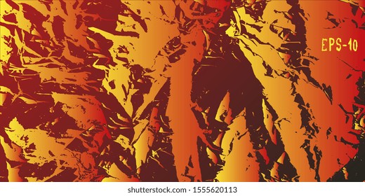 Vector illustration. Retro background. Abstract background. Abstractionism. Designer decorative cover. Abstract graphics. Background with grunge texture. Design background