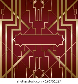 vector illustration of a retro background style 