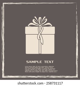 Vector illustration of retro phone