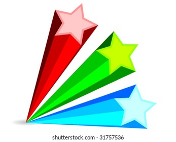 vector illustration of RGB colors