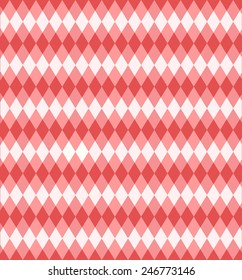 Vector illustration of rhombus colorful seamless pattern