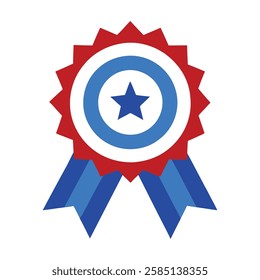 a vector illustration of A ribbon