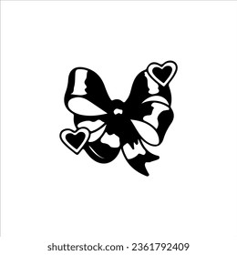ilustración vectorial de cinta con corazón