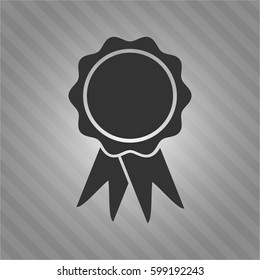 Vector illustration of Ribbon icon
