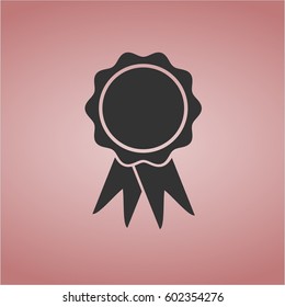 Vektorgrafik von Ribbon-Vektorsymbol
