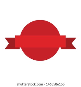 vector illustration of ribbons set. Vector stock.