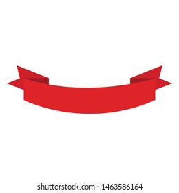 vector illustration of ribbons set. Vector stock.
