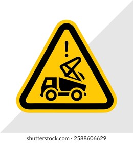 Vector Illustration of Road Construction Warning Signs – Under Construction, Road Work Ahead, Man Digging Ground, Work in Progress, Caution and Hazard Signs for Traffic Safety