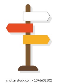 Vector illustration of Road Sign