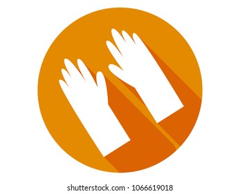 Vector illustration of a Rock-climbing Gloves