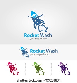 Vector Illustration Rocket Design Logo, elements, icons, symbols, abstract, set, shapes, innovative and creative inspiration for business company, template collection, and marketing promotions.