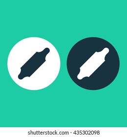 Vector illustration of rolling pin icon