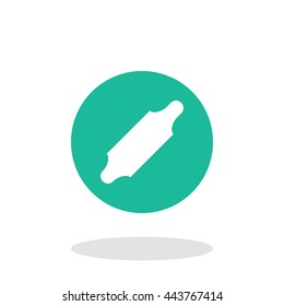 Vector illustration of rolling pin icon