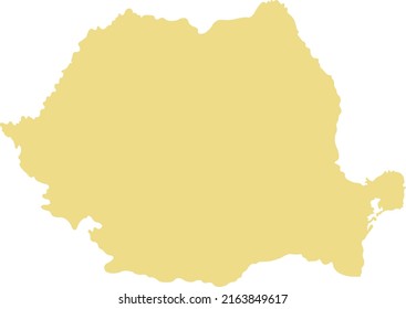 Vector Illustration of Romania map