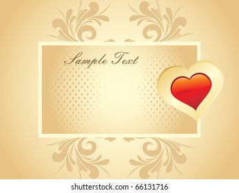 vector illustration of romantic love background