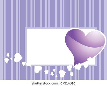 vector illustration of romantic love background