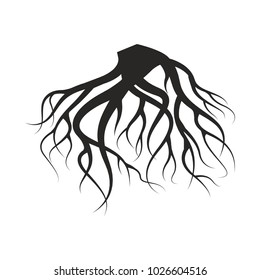 Vector Illustration : Roots design