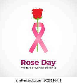 vector illustration for Rose day 