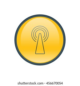Vector illustration of router icon
