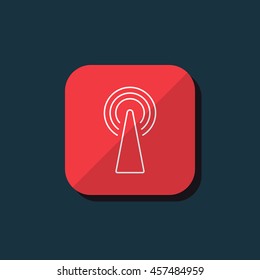 Vector illustration of router icon
