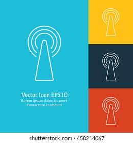 Vector illustration of router icon