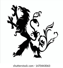 vector illustration of royal bird logo, EPS 10