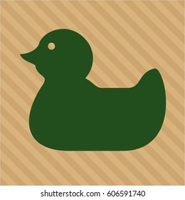 Vector Illustration of Rubber Duck icon
