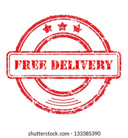 Vector illustration rubber stamp.