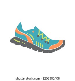 Vector illustration of running shoe 