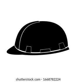 Vector illustration of a safety helmet for project workers, building workers, factory workers. which is very suitable for work safety campaigns.