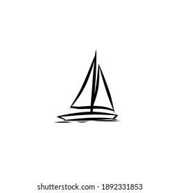Vector illustration of sailer icon