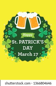 Vector illustration of Saint Patrick's Day