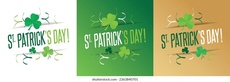 Vector illustration of Saint Patrick's Day