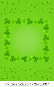 Vector illustration of Saint Patrick's Day card