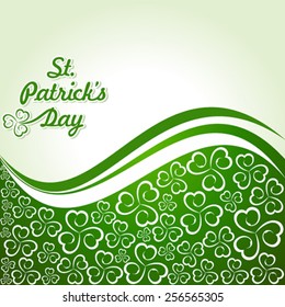 Vector Illustration of Saint Patrick's Day Design 