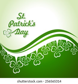 Vector Illustration of Saint Patrick's Day Design 