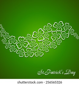 Vector Illustration of Saint Patrick's Day Design 